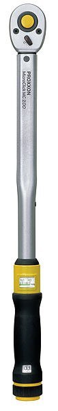 KLUCZ DYNAMOMTERYCZNY 1/2'' 40-200NM PROXXON MC200 KLUCZ DYNAMOMTERYCZNY 1/2'' 40-200NM PROXXON MC200