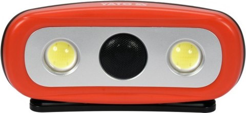 REFLEKTOR PRZENOŚNY Z GŁOŚNIKIEM 2X15W, 2000LM, LI-ION,IP44 REFLEKTOR PRZENOŚNY Z GŁOŚNIKIEM 2X15W, 2000LM, LI-ION,IP44