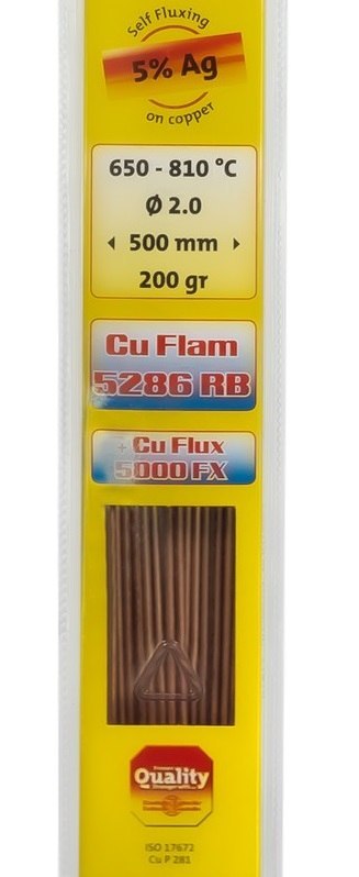 LUT TWARDY CU FLAM RB 5286 CUP 5% AG - 500*2MM 200G LUT TWARDY CU FLAM RB 5286 CUP 5% AG - 500*2MM 200G