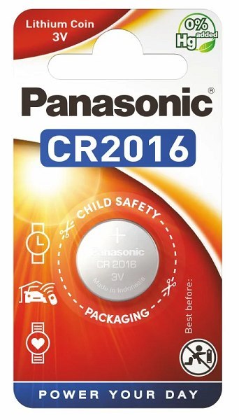 Bateria CR2016 PANASONIC (blister 1 szt.) Bateria CR2016 PANASONIC (blister 1 szt.)