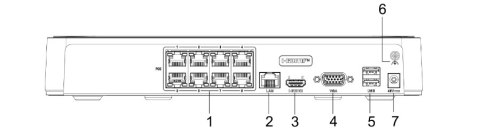 Rejestrator IP Hilook by Hikvision 8 kanałów 4MP NVR-8CH-H/8P biały Rejestrator IP Hilook by Hikvision 8 kanałów 4MP NVR-8CH-H/8P biały