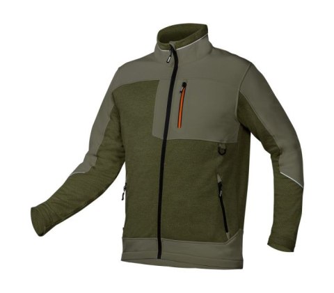 BLUZA SOFTSHELL OUTDOOR ZIELONA ROZMIAR XL BLUZA SOFTSHELL OUTDOOR ZIELONA ROZMIAR XL