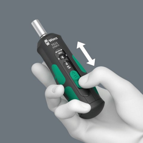 WKRĘTAK DYNAMOMETRYCZNY SAFE-TORQUE SPEED 7515,2-6 NM, 1/4'' WKRĘTAK DYNAMOMETRYCZNY SAFE-TORQUE SPEED 7515,2-6 NM, 1/4''