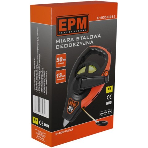 MIARA STALOWA GEODEZYJNA 50M MIARA STALOWA GEODEZYJNA 50M