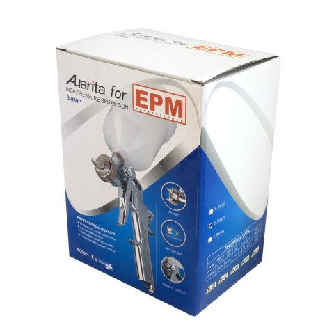 PISTOLET LAKIERNICZY H.P. AURITA S-990P 600ML 1.5 PISTOLET LAKIERNICZY H.P. AURITA S-990P 600ML 1.5